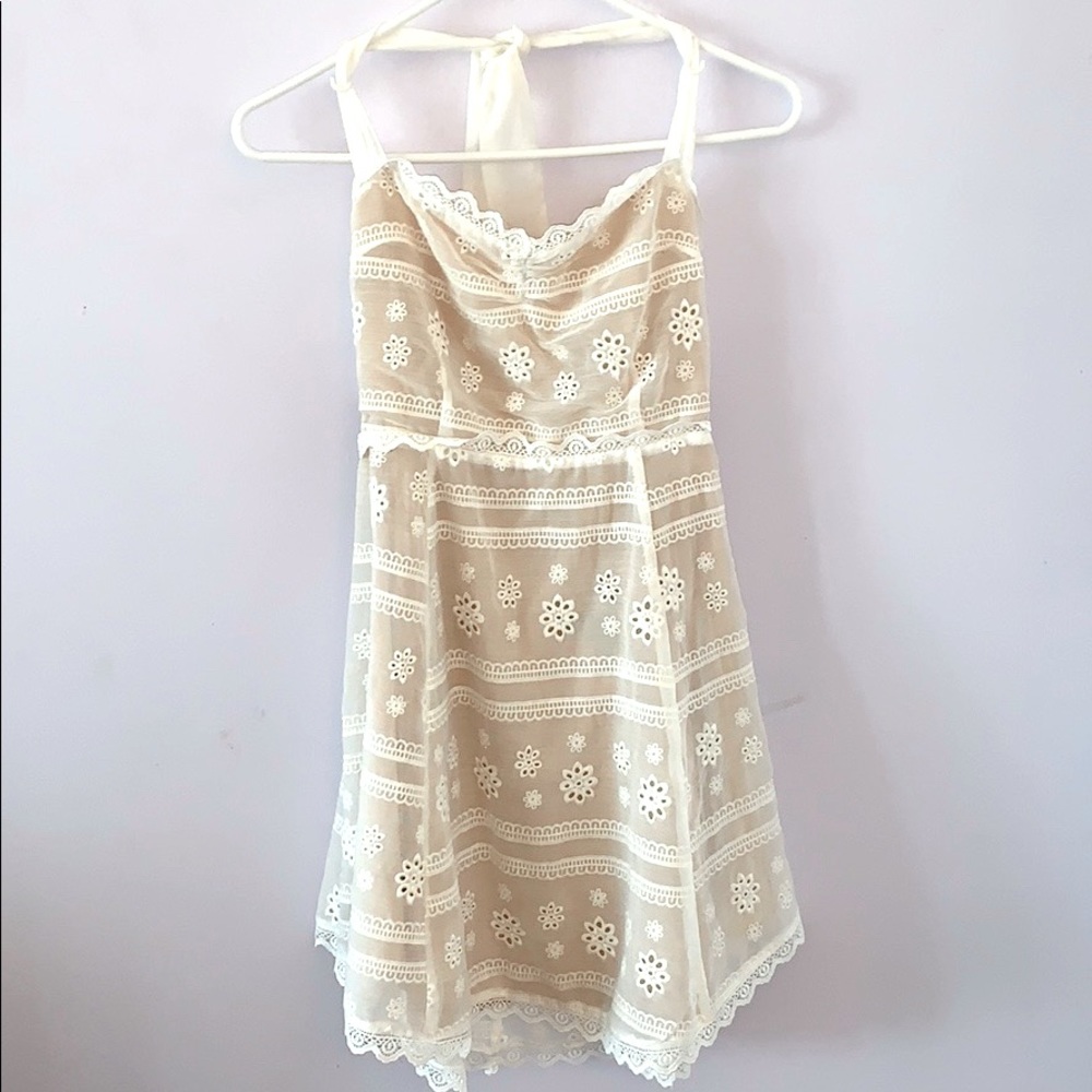 White Lace Forever 21 Dress